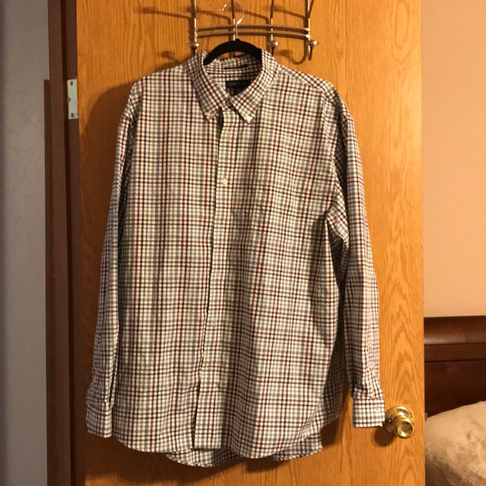 EUC - Lands’ End Mans Dress Shirt